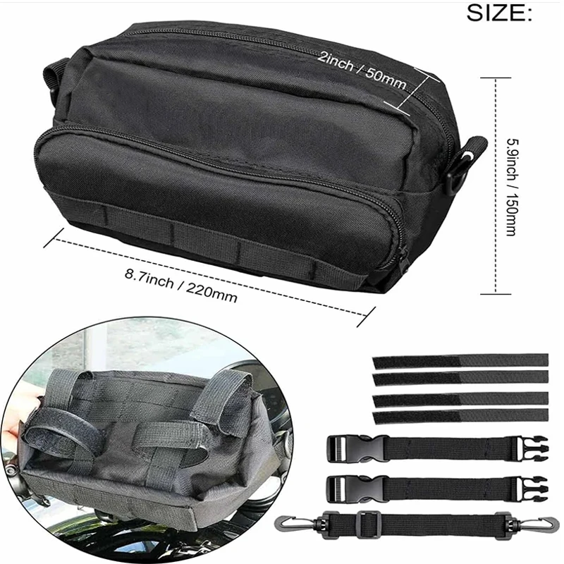 Motorcycle Front Storage Bag H - Motorcycle Gear Backpack recension och pris