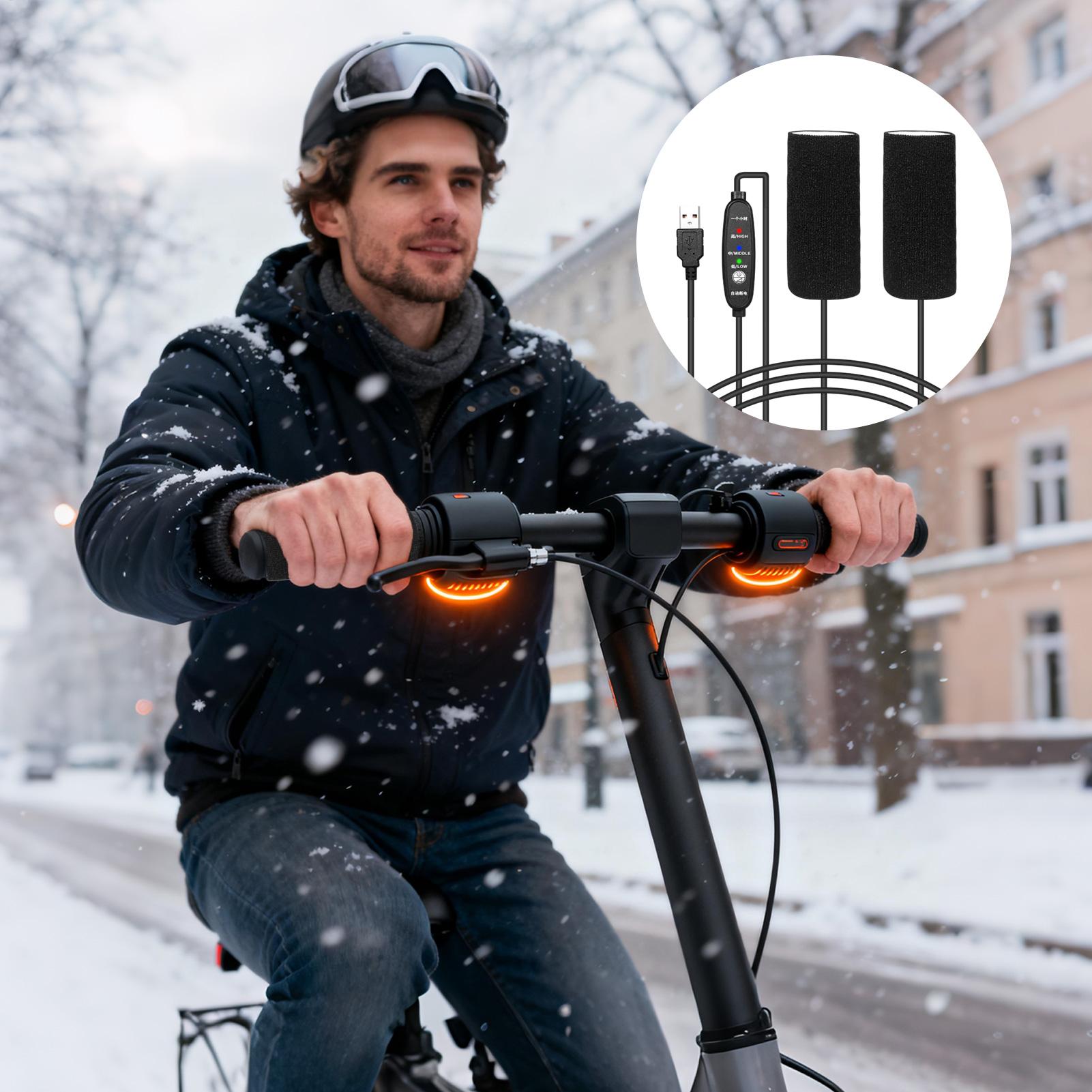 Motorcycle Heated Grips 3-Temp - Handlebar Grip Heated recension och pris